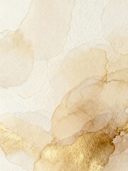 brown gold water color shade on texture background 3