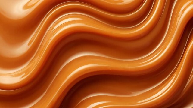 Caramel Cascade A Swirling Symphony of Sweetness in Creamy, Dreamy Motion for Food Creations