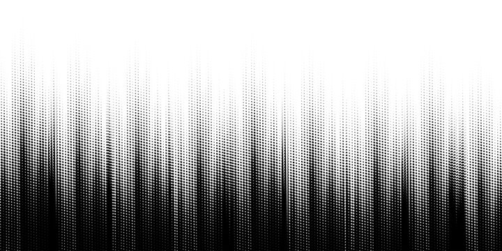 Halftone dotted abstract background. Grain gradient texture background with dots. Noise Stipple pointillism pattern. Sand, grain, grunge stipple effect. Abstract texture, vector illustration. modern