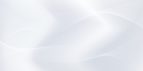 white futuristic background. vector illustration. eps 10 modern lines wave art pattern