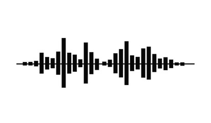Sound wave pattern with varying amplitude and frequency © rsvect02