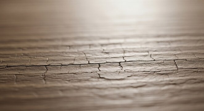 Cracked Earth Surface with Dry Ground Texture.