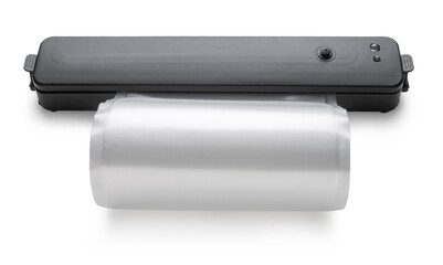 food vacuum sealer on a white isolated background