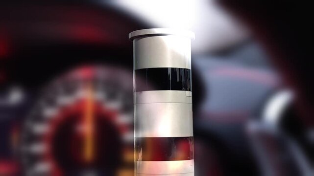 A speedometer in the car, excessive speed, and a speed camera