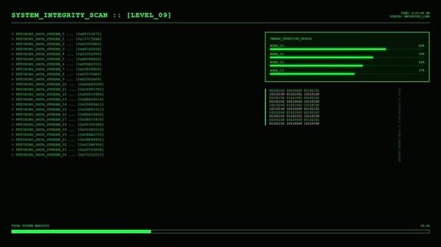 Vector web design template with web elements and digital interface.