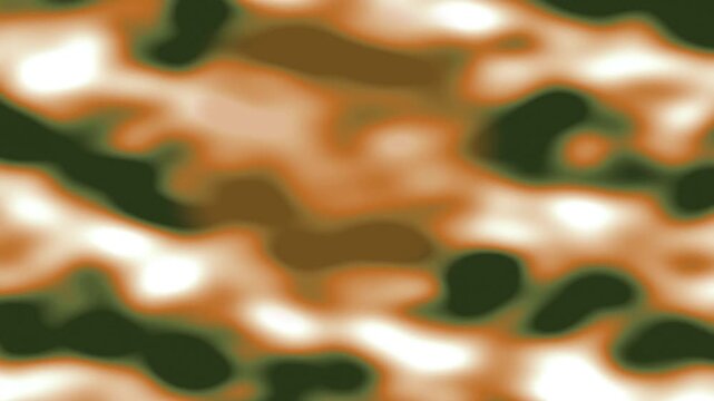 Camo pattern. Brown and green abstract texture. Blurred background. Camouflage design. Vector illustration. Seamless repeat. Abstract camouflage. Brown green texture. Background pattern.