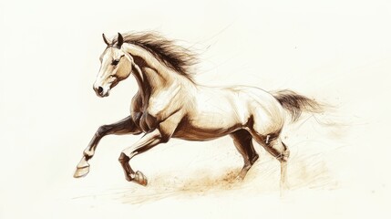 Obraz premium Happy new year background design,Chinese New Year2026,Year of the Horse with Golden Rearing Horses and Traditional,Lunar new year,Chinese New Year.