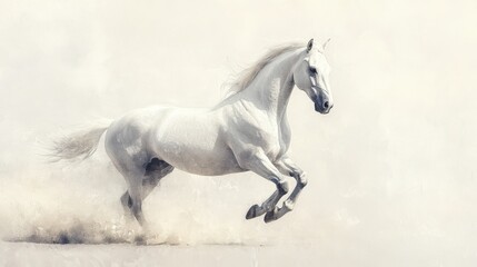 Fototapeta premium Happy new year background design,Chinese New Year2026,Year of the Horse with Golden Rearing Horses and Traditional,Lunar new year,Chinese New Year.
