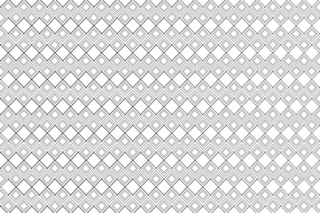 Geometric Illusion: An intricately designed pattern of interconnected diamond and square shapes, creating a mesmerizing optical illusion. 