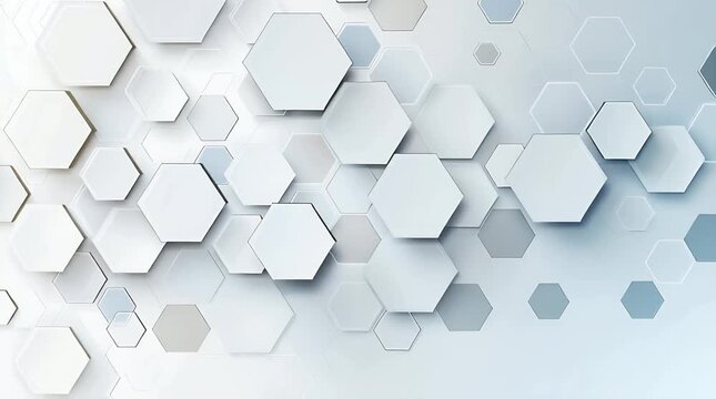 Hexagonal Pattern Background Design Elements.