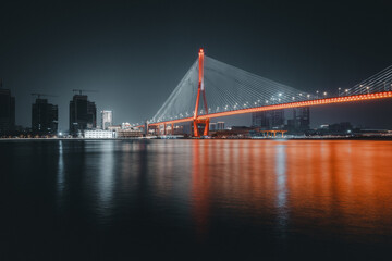 Obraz premium san francisco skyline at night