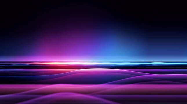 Vibrant Digital Light Display Animation.