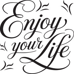 Inspirational quote with elegant typography for motivation