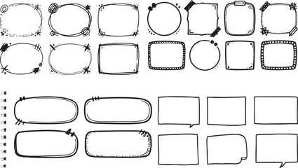 Obraz premium Black ink drawing of a curved line on lined notebook paper