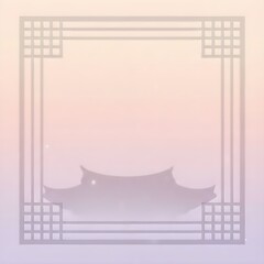 골드배경에 위로 매화 나뭇가지 한국 동양적Plum branches on the gold background are Korean oriental