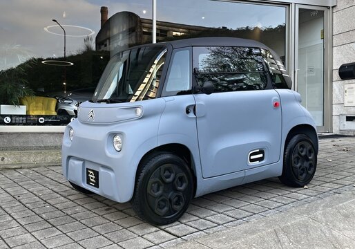 Citroen Ami electric microcar parked outdoors