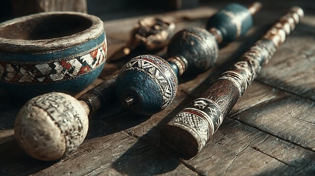 Afro Brazilian percussion instruments berimbau atabaque pandeiro set images