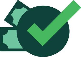 Verified Payment & Approved Funds Icon