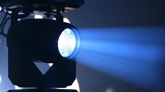 Moving Head Stage Light Beam Projector Blue Light Show Performance