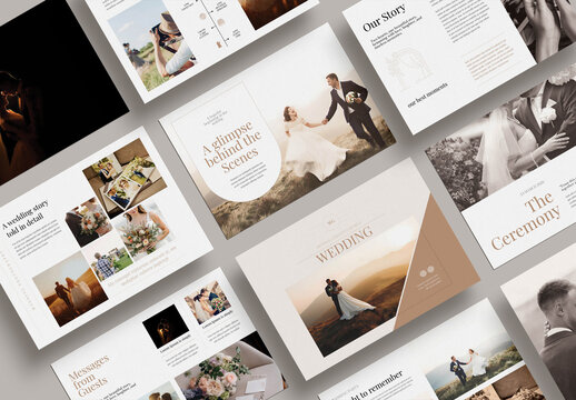 Wedding Magazine Design Layout