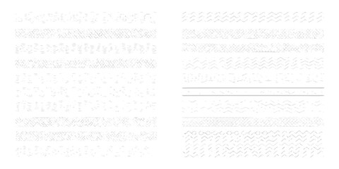 Obraz premium Abstract patterns of lines and shapes in a grayscale composition