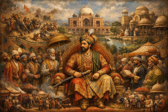 Nasir Ud-Din Muhammad Humayun (Full Title: Al-Sultan Al-'Azam Wal Khaqan Al-Mukarram, Jam-I