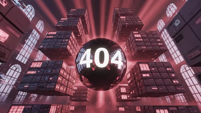 404 Error in Digital Data Center