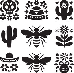 
Grape Vine Mexican Cultural Icons