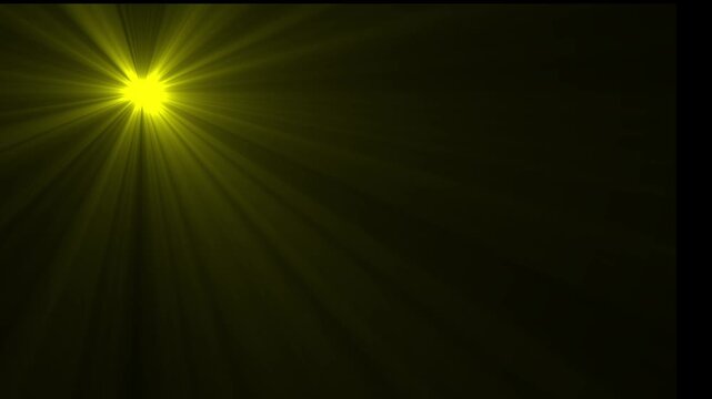 Animation Yellow  cc light rays Glitter, shiny, bright, flare footage Isolated Yellow  light rays animation. bright light rays effect overlay Glitter, shiny, bright, flare footage Isolated