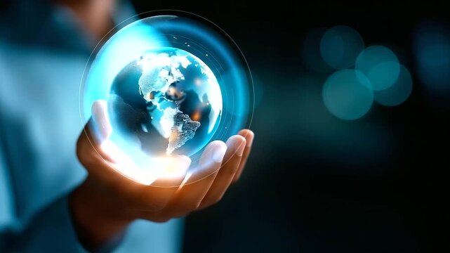 Global IT support and technical maintenance interface, system solutions visualization, business continuity service, reliable 247 support display, technical assistance concept, def