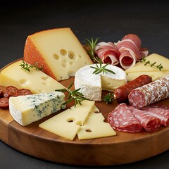 Aromatic Cheese & Charcuterie Symphony