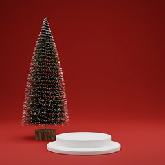 Crimson Christmas Minimalism