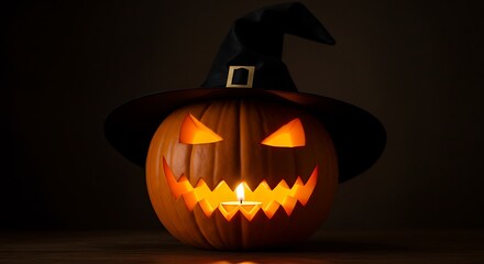 Pumpkin's Shadowy Grin