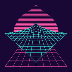 Distorted grid shapes isolated. Retrofuturistic warped mesh grid. Curved mesh abstract elements. Retro punk design element. Vector curve surface background. © Designer As HasiB