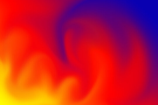 Yellow red blue fire texture abstract gradient background