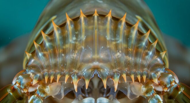 Extreme Close Up View of Insect Mouthparts and Mandibles