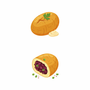 Delicious Stuffed Potatoes Papa Rellena Dish