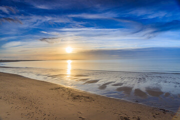 Fototapeta premium Sonnenuntergang am Meer