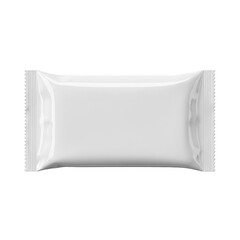 Fototapeta premium Single white wipe package