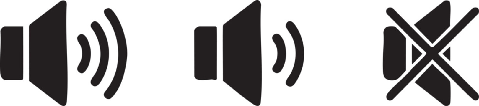 Speaker Volume Up Volume Down Audio Sound Control