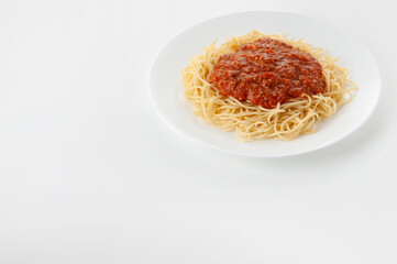 ミートソーススパゲッティ