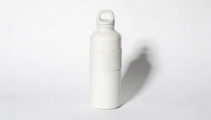 Reusable Water Bottle Isolated on White Background