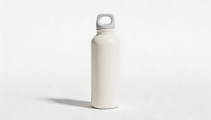 Reusable Water Bottle Isolated on White Background