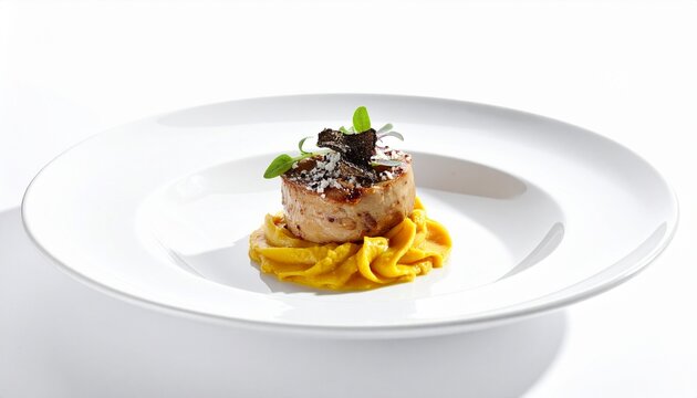 pan seared foie gras or tournedos rossini with sauce