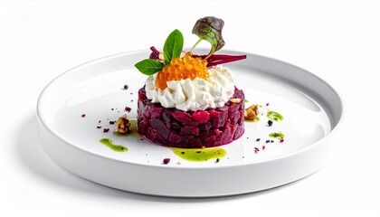 Beetroot Tartare with Whipped Cream