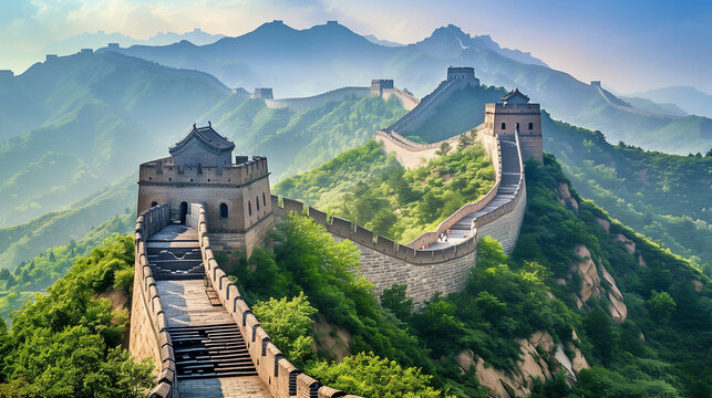 The Great Wall of China it is bigger defense structure in the world