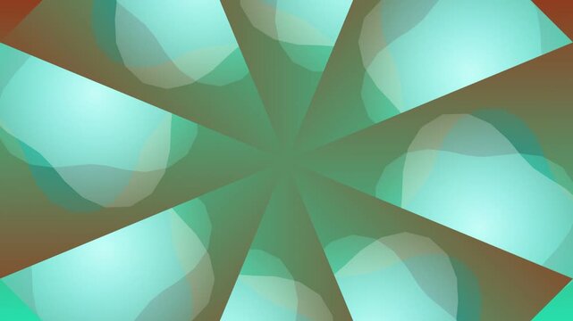 Abstract geometric pattern with teal and brown hues creating a modern design concept for artistic expression and visual appeal inspiration
