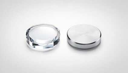 Glass Capsule Minimal Transparency Concept