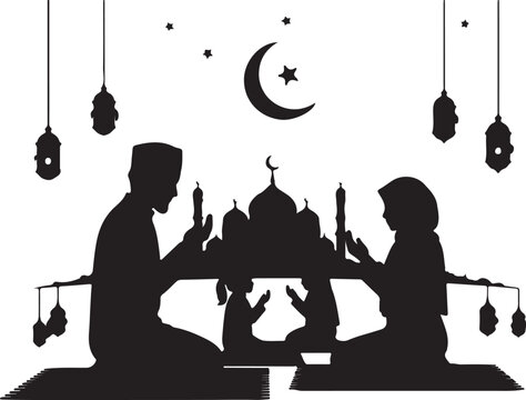 Religious design Shab e baraat barat mean night of forgiveness Islamic culture