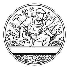 Cloud computing and data storage vector in flat design for scalable online solutions.